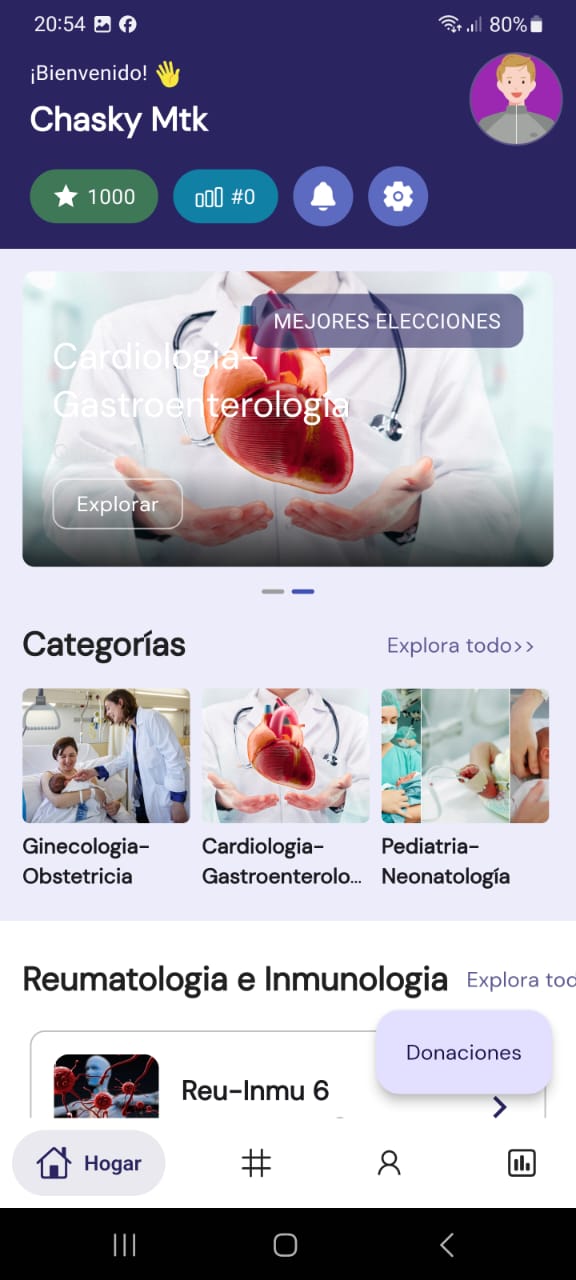 Galeno Quiz Médico Screenshot 3